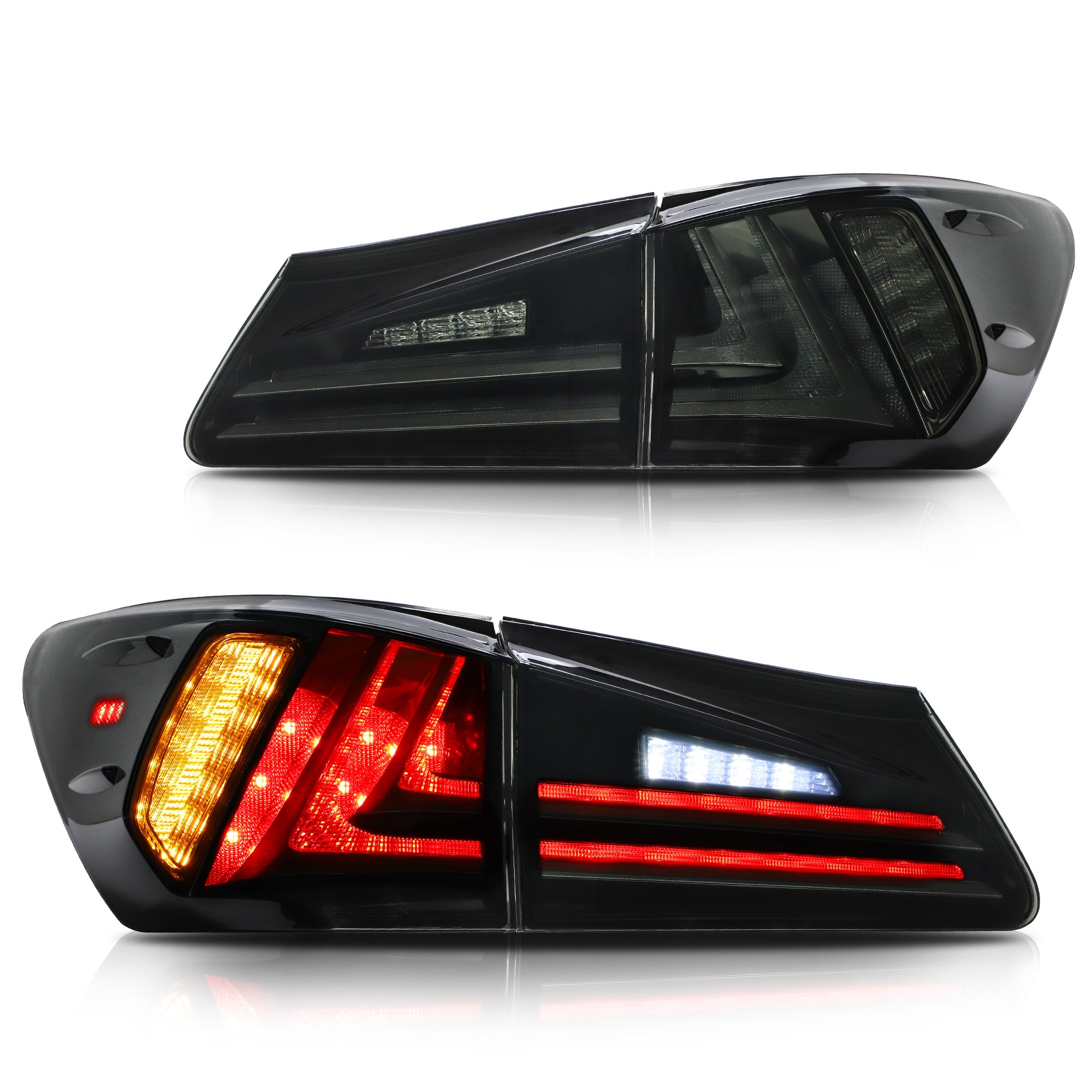 VLAND LED テールライト Lexus IS250、IS350、ISF、IS200d、IS220d