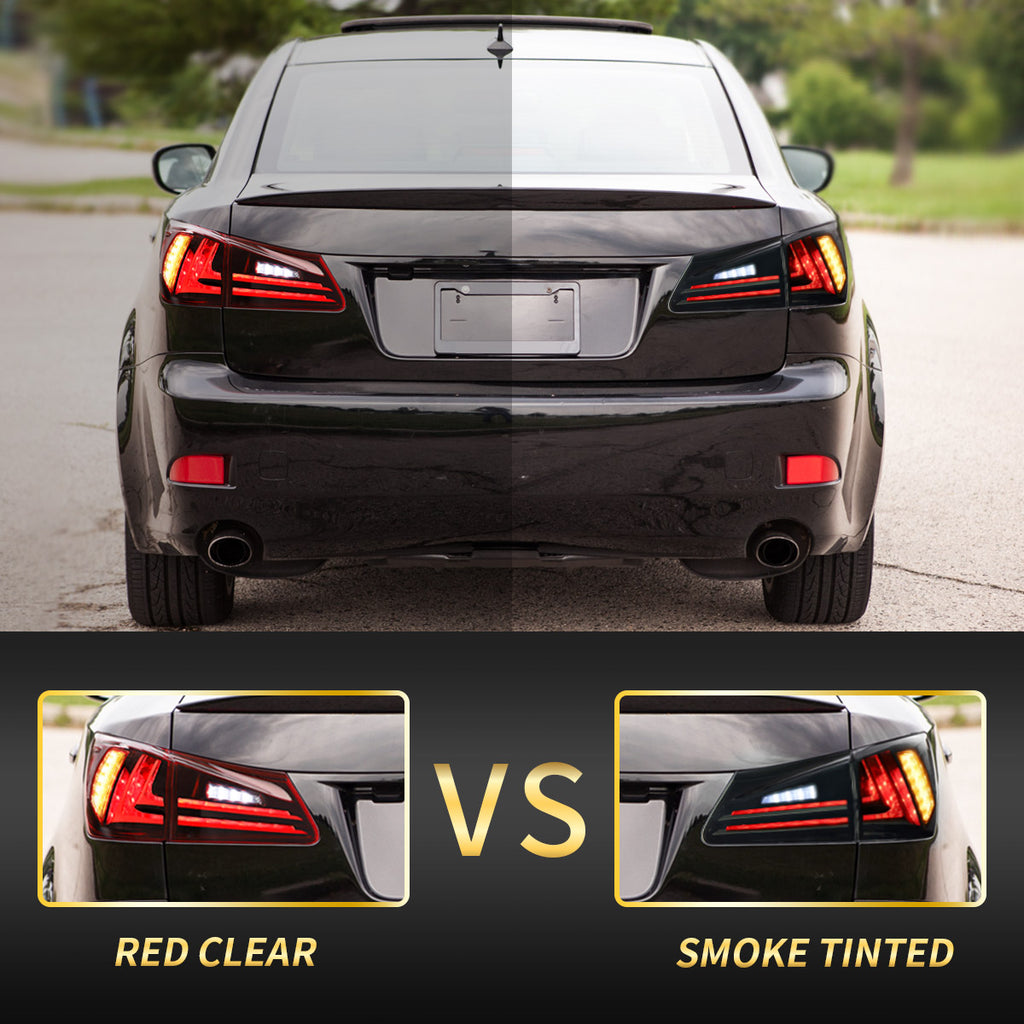 VLAND LED Tail Lights For 2005-2013 Lexus is250 is350/ 2007-2014 isf Rear lights